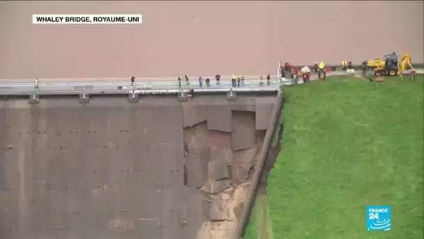 En Angleterre, un barrage menace de s'effondrer, une ville évacuée