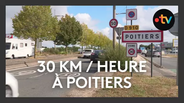 30 km / heure en ville : Poitiers avance à petits pas