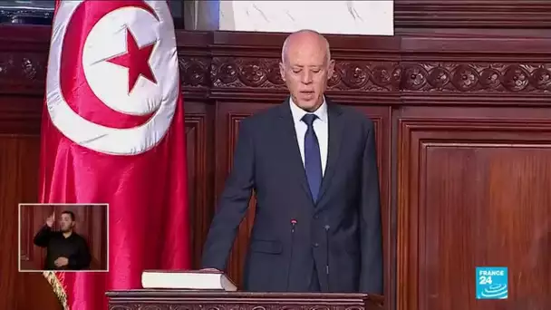 Tunisie : le nouveau président promet d'"ouvrir un nouveau chemin"