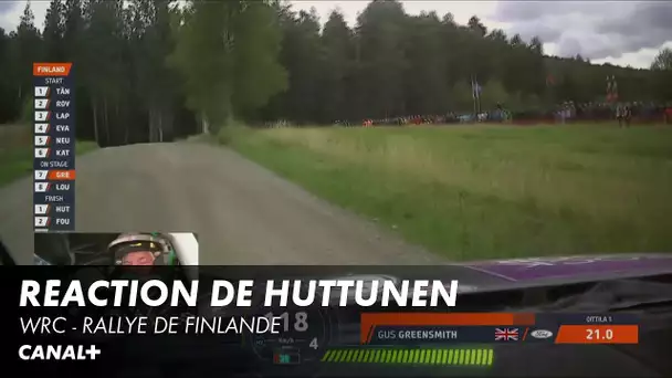 Réaction de Jari Huttunen - Rallye de Finlande