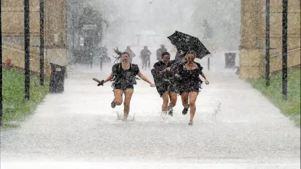 Orages Hérault-Gard : vigilance rouge déclenchée, pluies diluviennes sur Montpellier