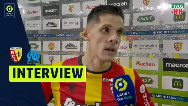 Interview de fin de match : RC LENS - OLYMPIQUE DE MARSEILLE (2-2)  / 2020/2021