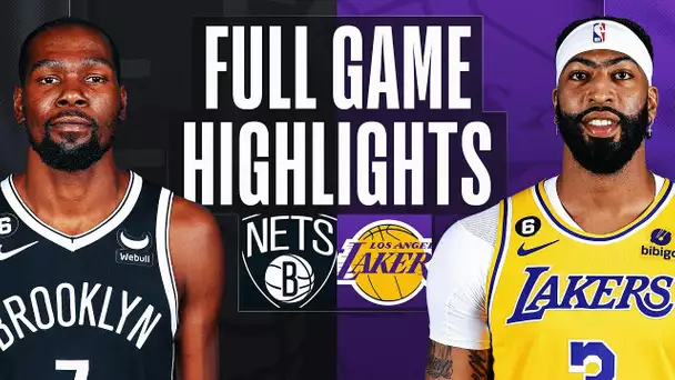 NETS at LAKERS | NBA FULL GAME HIGHLIGHTS | November 13, 2022