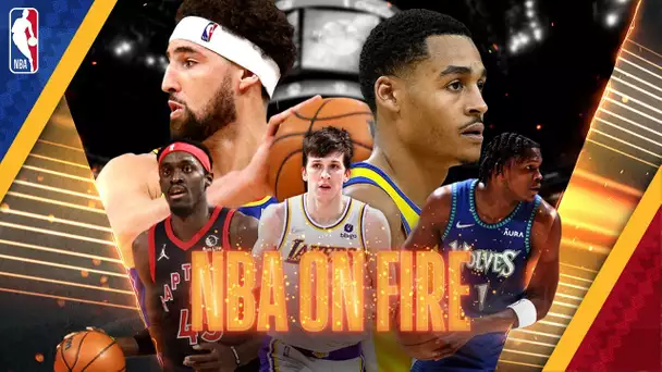 NBA on Fire feat. Pascal Siakam, Anthony Edwards, Austin Reaves & The Golden State Warriors 🔥