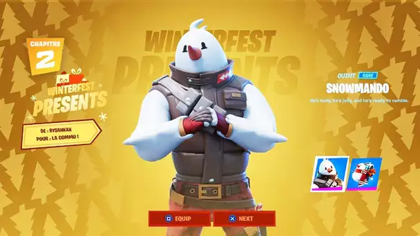 LA PLUS GROSSE MAJ DE LA SAISON 5 ARRIVE BIENTOT SUR FORTNITE ! (WINTERFEST 2020)