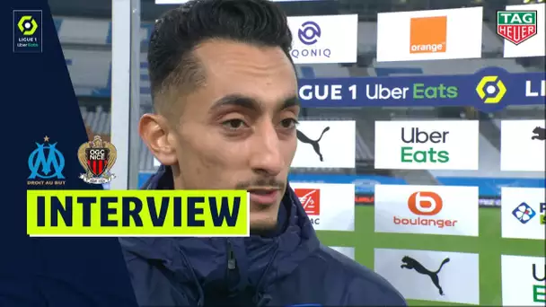 Interview de fin de match : OLYMPIQUE DE MARSEILLE - OGC NICE (3-2)  / 2020/2021