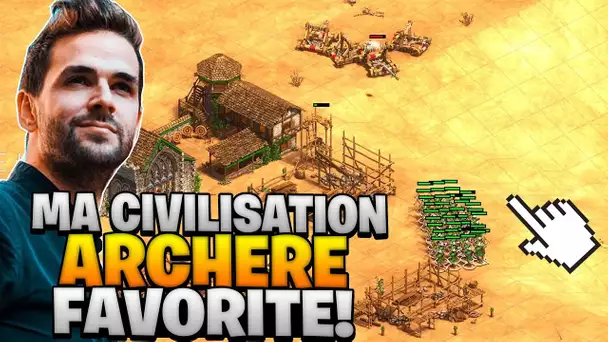 🔥 MA CIVILISATION ARCHERE FAVORITE DE AGE OF EMPIRE 2 DÉFINITIVE EDITION !