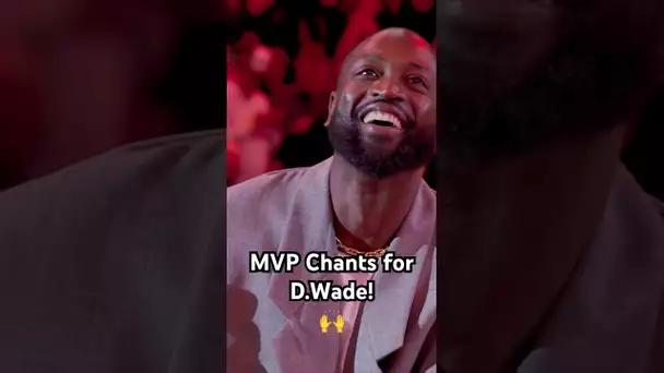 Miami Heat fans show love to Dwayne Wade during his speech! 📢👏|#Shorts