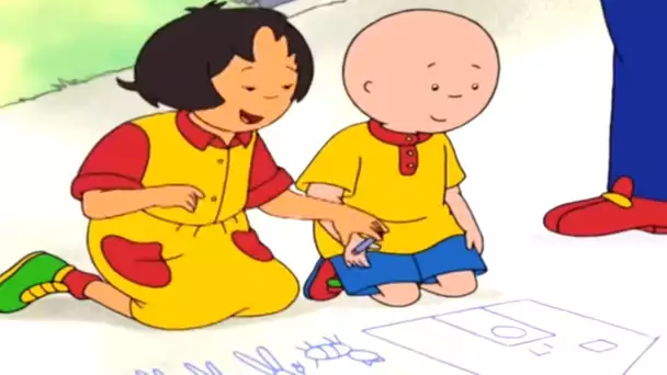 Caillou et les Dessins à la Craie | Caillou | WildBrain pour les enfants