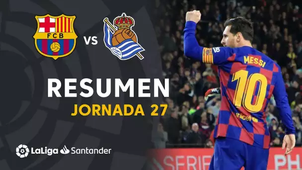 Resumen de FC Barcelona vs Real Sociedad (1-0)