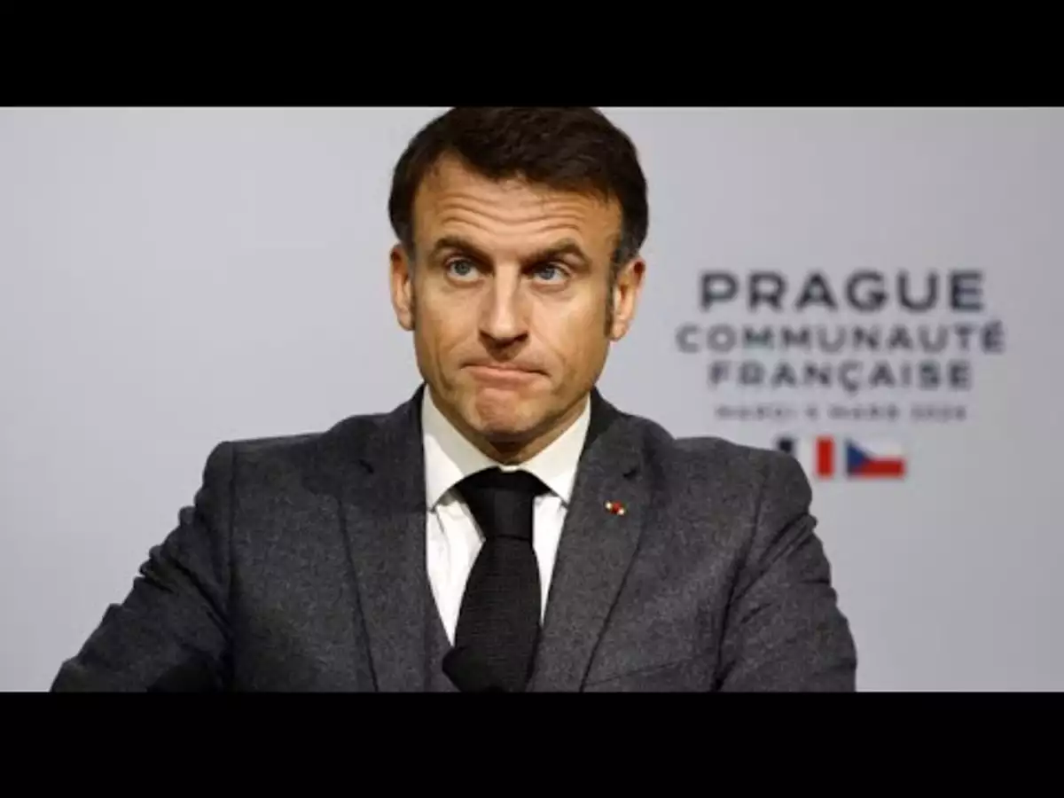 Guerre En Ukraine à Prague Emmanuel Macron Appelle Les Alliés De Kiev à Ne Pas être Lâches 8444