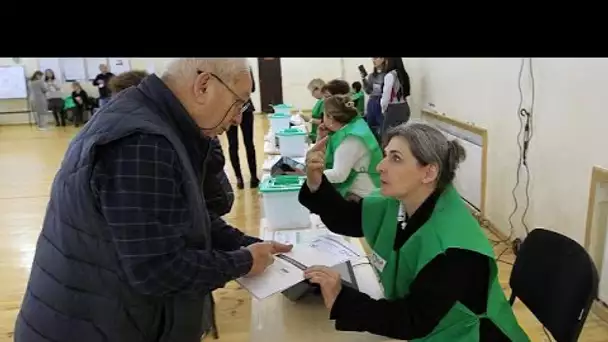 Législatives en Géorgie : forte participation et incidents