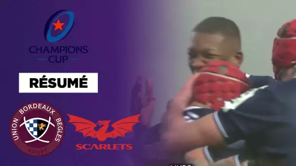 Résumé : L’UBB régale contre les Scarlets !