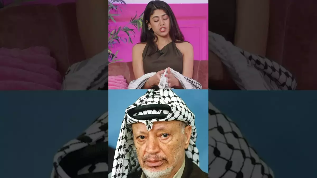 Ce que représente le Keffieh Palestinien pour Rima Hassan samzirah 