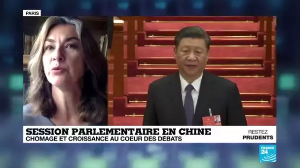 Session parlementaire en Chine : Pékin salue la "grande muraille de solidarité" face au Covid-19