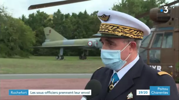 Rochefort : baptême sous-officiers de l'armée de l'air