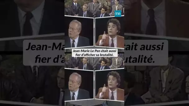 Jean-Marie Le Pen : ses moments TV les plus marquants 💥 📺  #INA #shorts