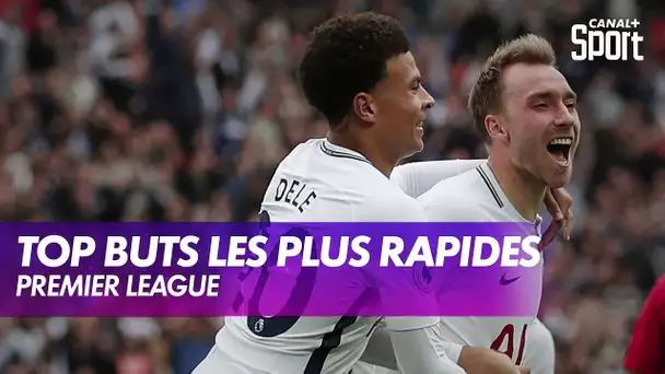 Les buts les plus rapides de l'histoire de la Premier League