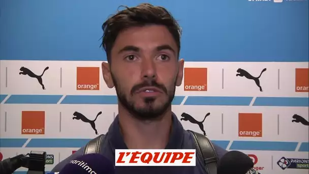 Sanson «On a su réagir mais...» - Foot - L1 - OM