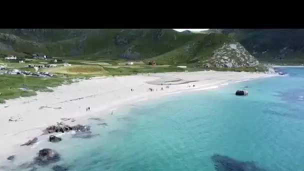 Hauckland Beach : les Caraïbes au nord de la Norvège