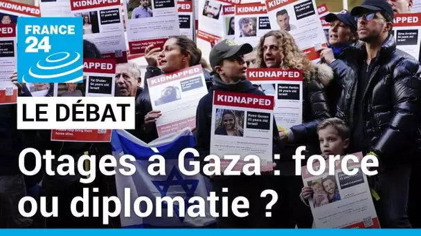 Otages à Gaza : force ou diplomatie ? Le sort des 240 otages au coeur du conflit • FRANCE 24