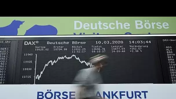 Trump testé positif : les bourses européennes parviennent à l'équilibre