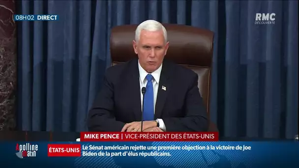 Mike Pence, le plus fidèle soldat de Trump, dénonce un "jour sombre" pour la démocratie