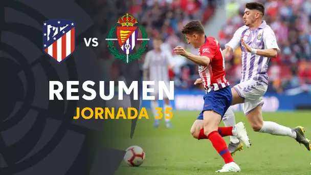 Resumen de Atlético de Madrid vs Real Valladolid (1-0)