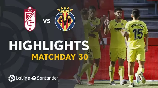 Highlights Granada CF vs Villarreal CF (0-1)