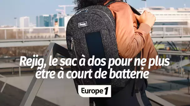 La solution : Rejig, le sac à dos pour ne plus être à court de batterie