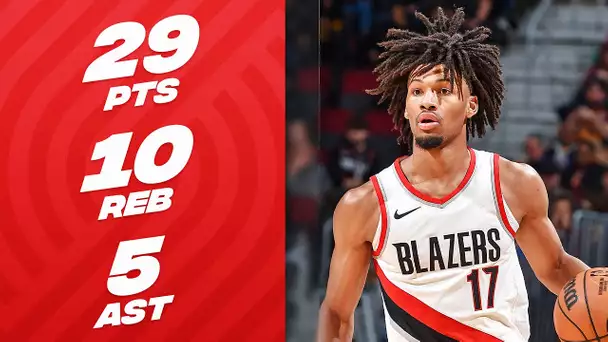 Shaedon Sharpe Makes Trail Blazers Franchise History! 👀 | November 30, 2023