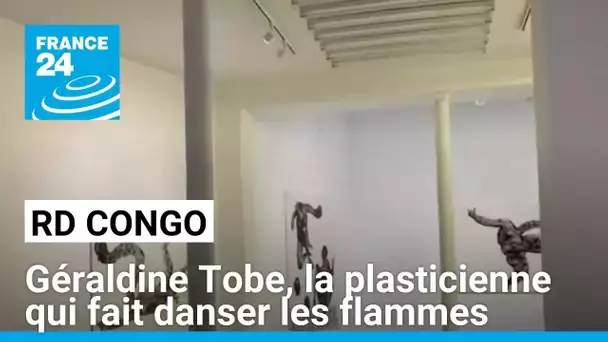 Géraldine Tobe, la plasticienne congolaise qui fait danser les flammes • FRANCE 24