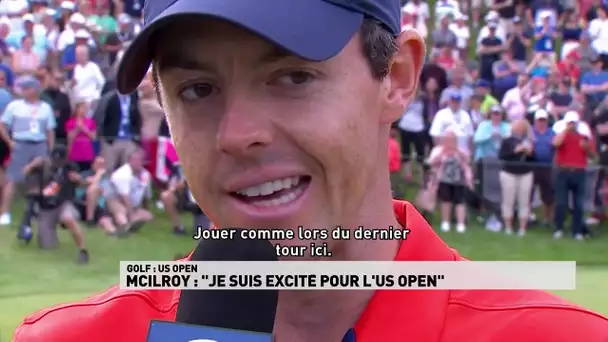 McIlroy très excité pour l'US Open