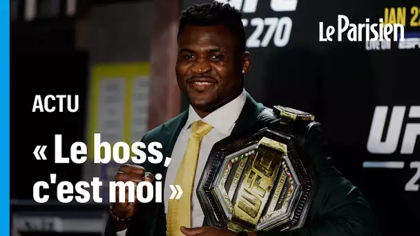 "Le boss, c'est moi" : Francis Ngannou conserve son titre de champion UFC des poids lourds