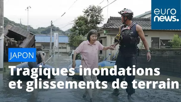 Japon : tragiques inondations, l'armée appelée au secours