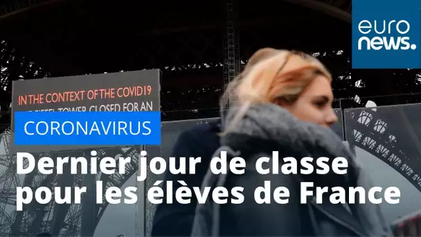 La France prend le coronavirus par les cornes, dernier jour de classe pour des millions d'élèves