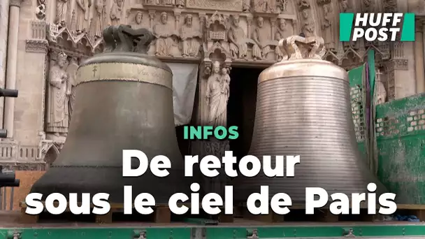 Notre-Dame de Paris a retrouvé ses cloches, qui rendent hommage à des personnalités de l'Église