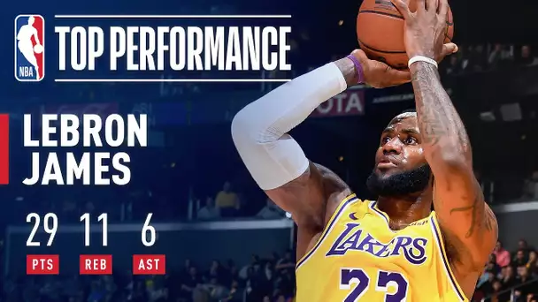 LeBron James SHINES Against Houston | February 21, 2019