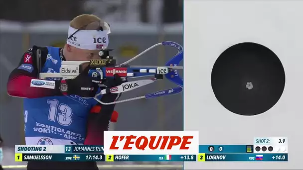 Le résumé du sprint remporté par Boe - Biathlon - CM (H)