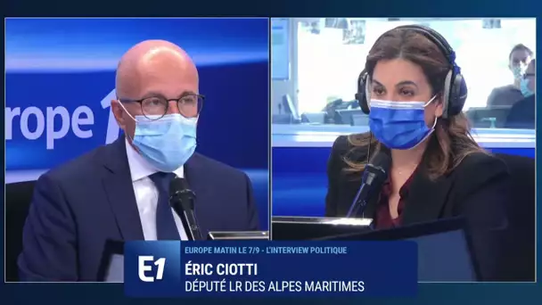 Eric Ciotti : "Nous ne voulons ni d'une victoire de Marine Le Pen ni d'Emmanuel Macron