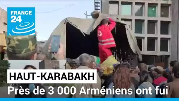 Haut-Karabakh : plus de 2 900 Arméniens ont fui pour l'Arménie • FRANCE 24