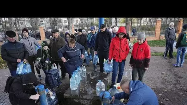 En Ukraine, les nouvelles frappes russes privent les civils d'eau et d'électricité