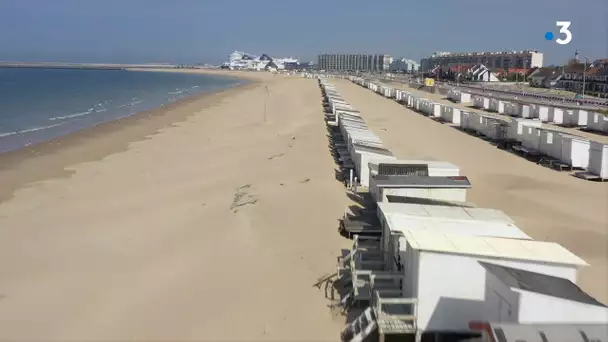 Coronavirus : Calais en confinement, vue du ciel