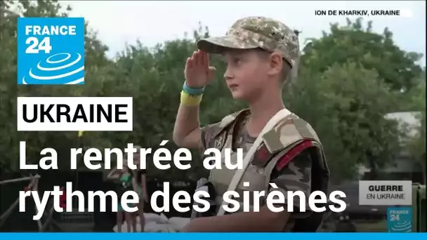 En Ukraine, la rentrée scolaire au rythme des sirènes d'alerte • FRANCE 24