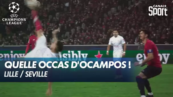 Retourné acrobatique d'Ocampos - Lille / Séville