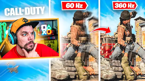 Call of Duty : 60 Hz VS 360 Hz ! (Comment être meilleure sur le jeu)