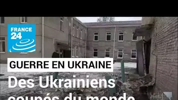 Guerre en Ukraine : à Rusaniv, les habitants encore présents sur place vivent coupés du monde