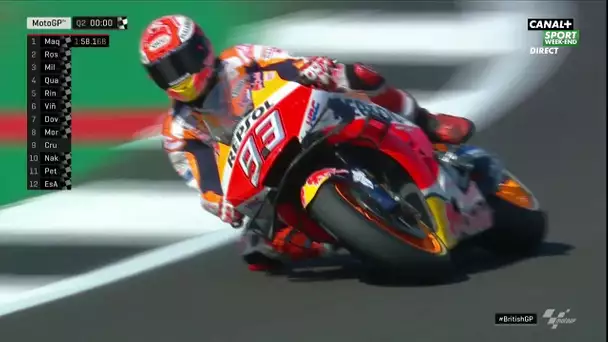 Marquez prend la pole position des Q2 devant Rossi, Miller et Quartararo