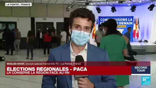 Elections régionales en Paca : "Notre liste a été battue par tout un système coalisé" (Mariani)