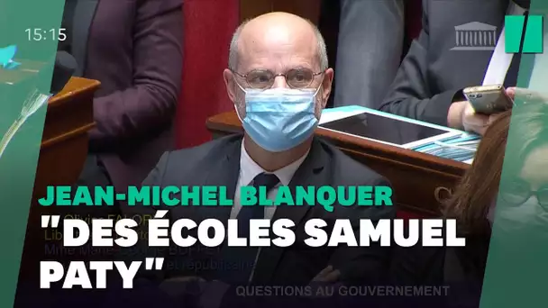 Blanquer favorable à ce que chaque département nomme un établissement "Samuel Paty"